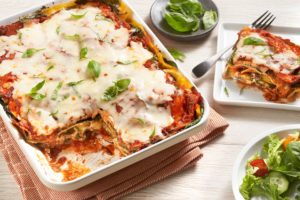 Zucchini & Eggplant Layered Lasagna