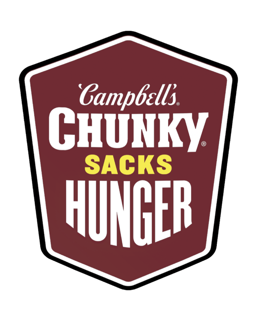 chunky sacks hunger logo