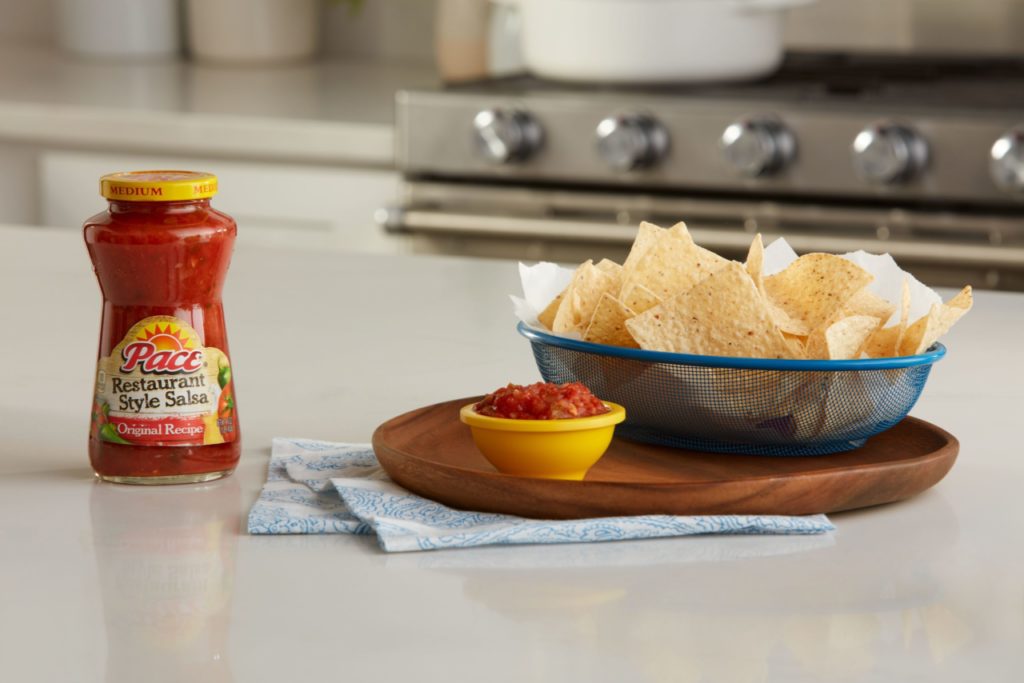 Pace Salsa and tortilla chips