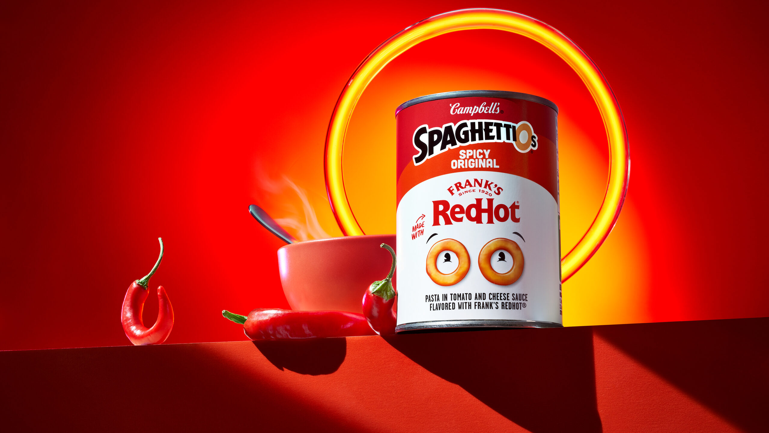 Campbell's® Spaghettios® Frank's RedHot® Spicy Original Pasta