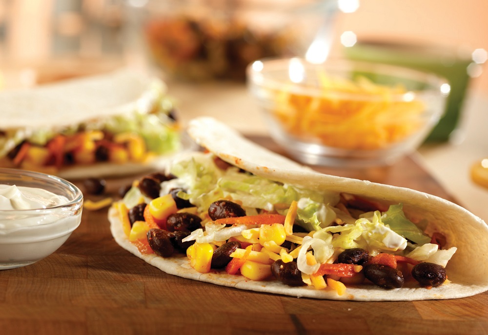 Black Bean and Vegetable Tacos
